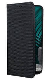 Кожен калъф тефтер и стойка Magnetic FLEXI Book Style за Samsung Galaxy M12 M217F черен 